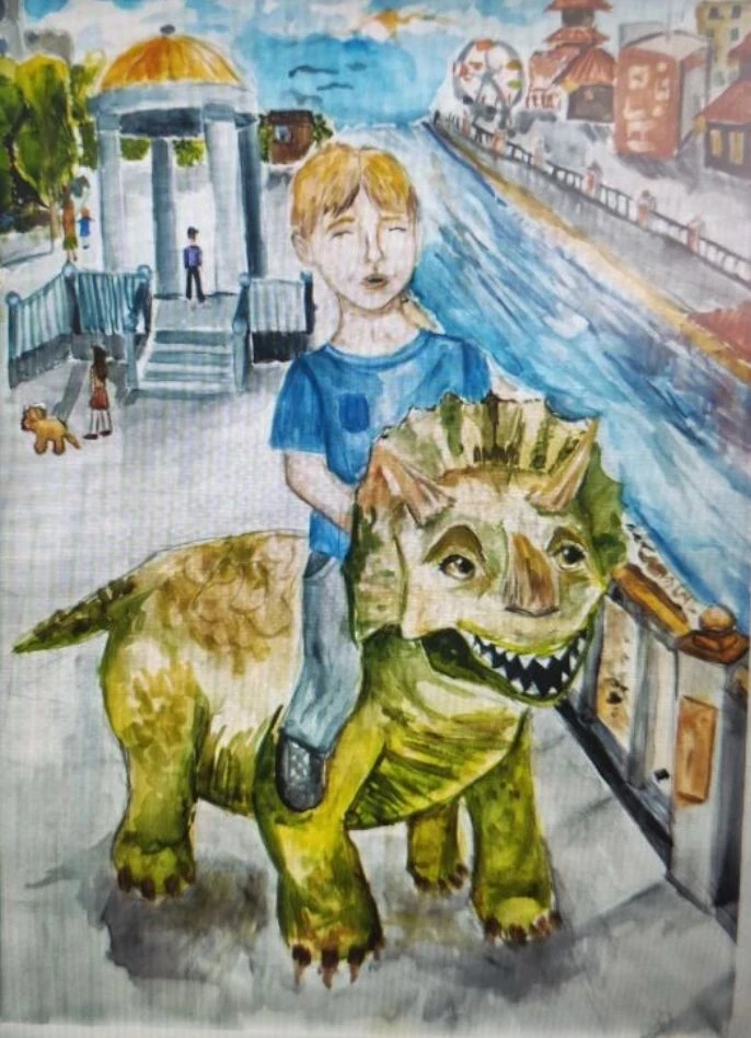 🦖 Наши юные художники — в числе победителей международного конкурса «Калейдоскоп»!

Каждый из нас х