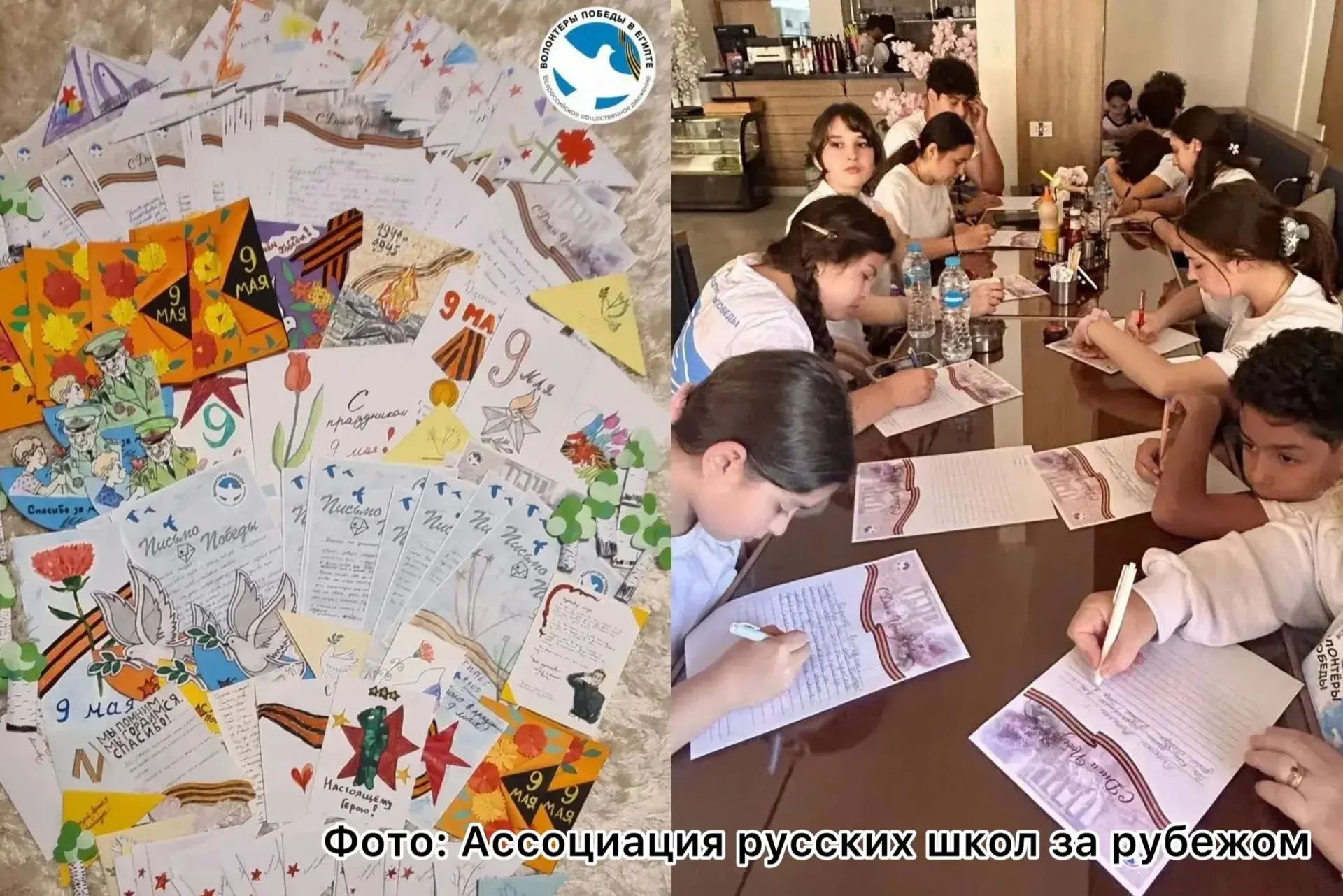 ⭐ Египетские школьники отправили поздравления ветеранам и солдатам СВО с Днём Победы
 
Более 250 пис