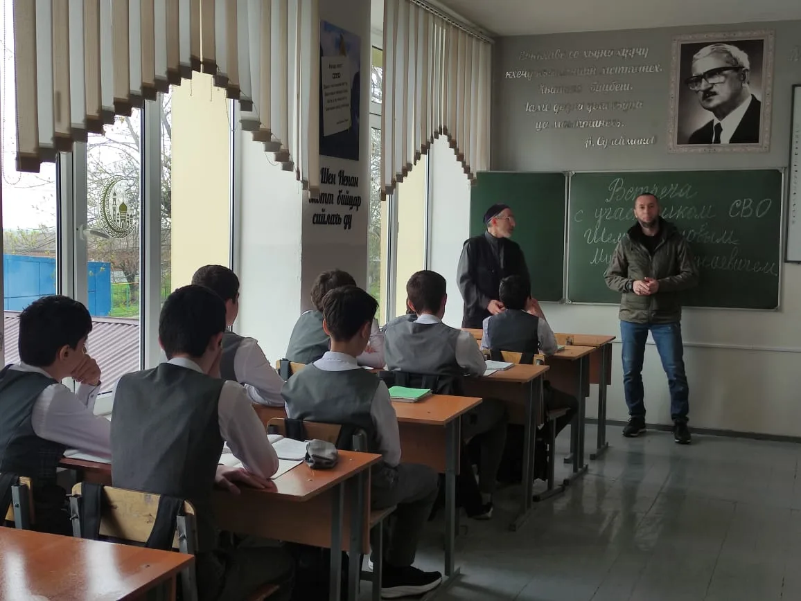 В МБОУ"СОШ 1 с. Алхазурово  им. А. Сулейманова" была  организована  во 2-ом квартале 2026  года  вст