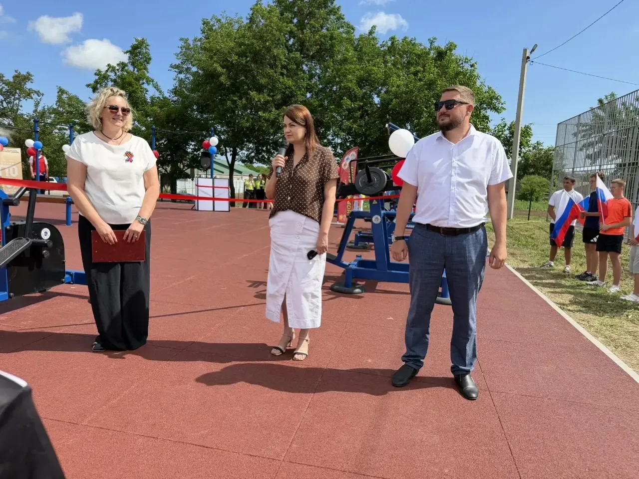 Спорт, здоровье, Россия! В станице Запорожской открылась новая площадка ГТО 🇷🇺💪

В преддверии сам