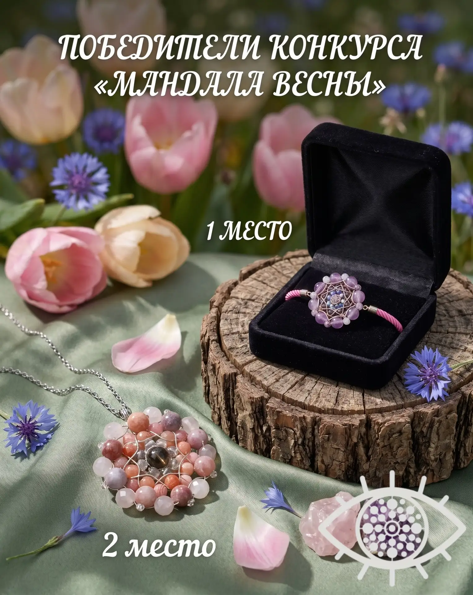 🌷 Победители конкурса "Мандала Весны"* 🌷

*Конкурс который прошел в ВКонтакте: https://vk.ru/manda