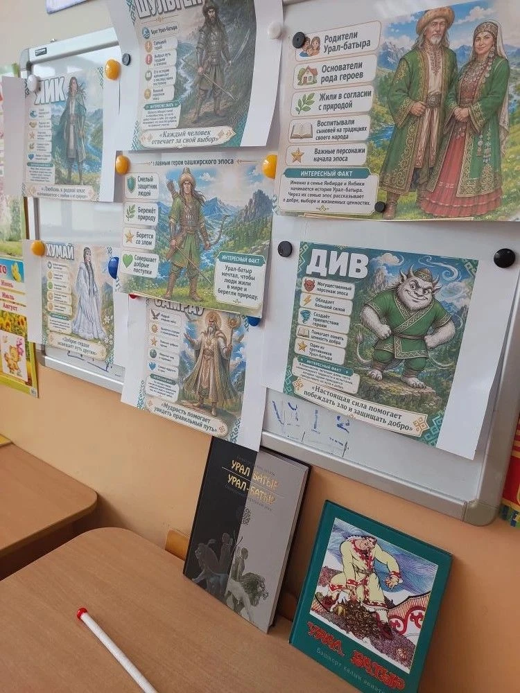 Декада эпоса «Урал-батыр» в детском саду!
В День эпоса «Урал батыр», в рамках декадника по эпосу в д