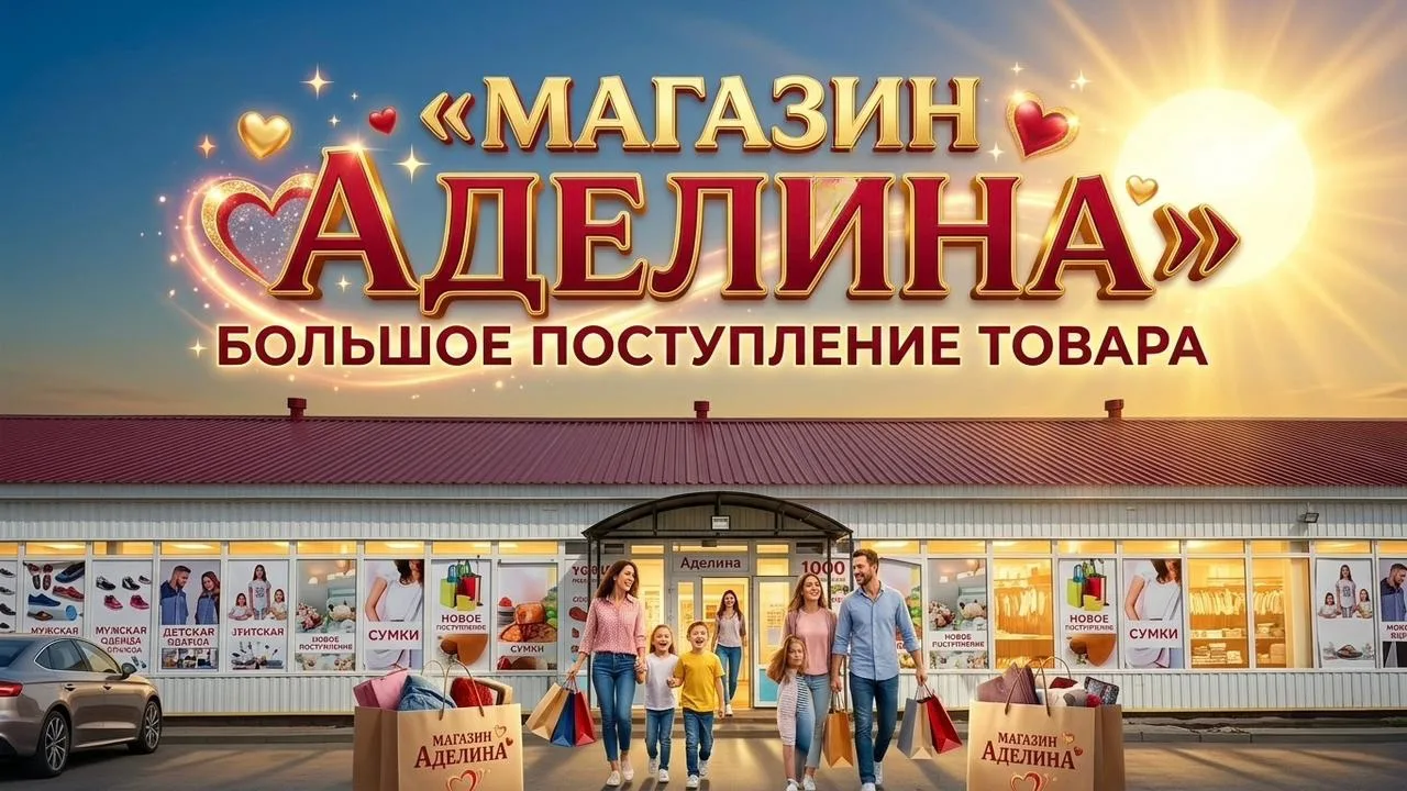 Приглашаем в магазин «Аделина» за покупками. Вас порадует широкий ассортимент, включающий модную оде