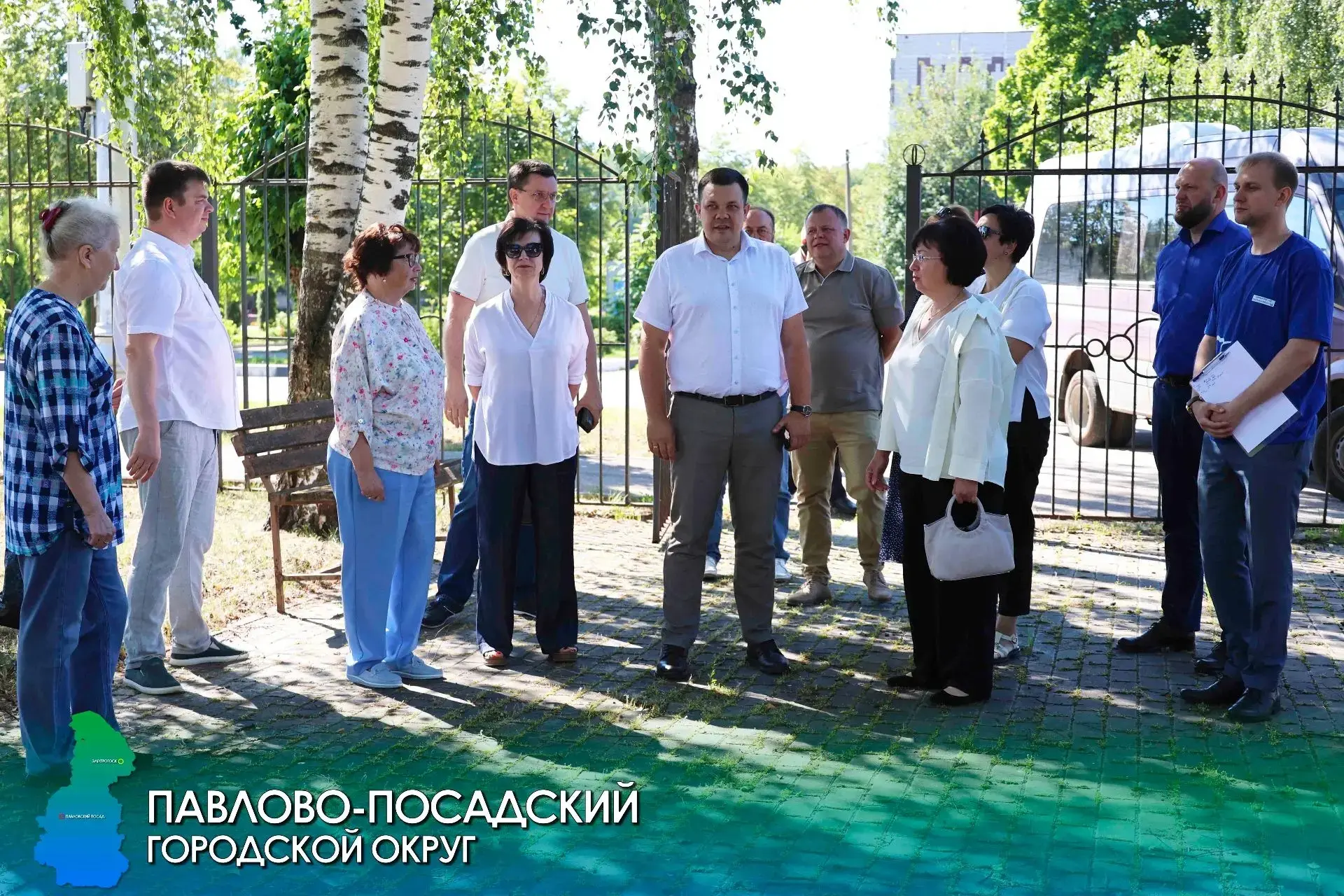 Сегодня выдался насыщенный день! Провели большой объезд строящихся и ремонтируемых объектов Павловск