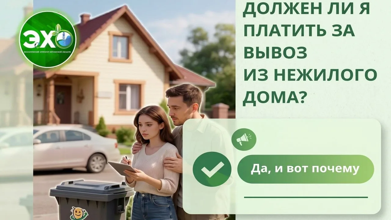 Региональный экологический оператор Херсонской области дал объяснения по оплате услуг по вывозу ТКО 
