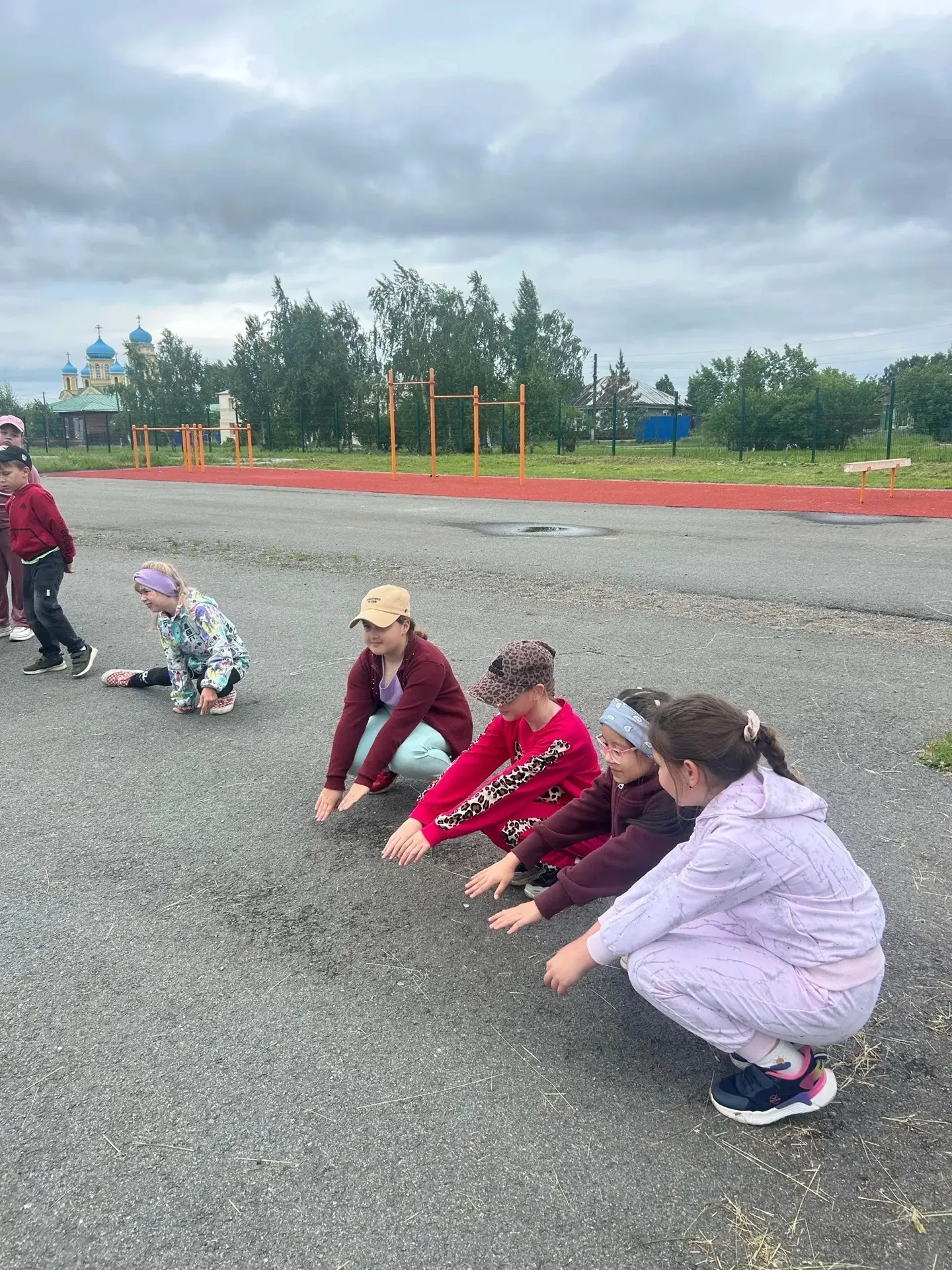 ✨Новый день в пришкольном лагере☀️. 

💪"Здоровье в порядке – спасибо зарядке!" – этот бодрый лозунг