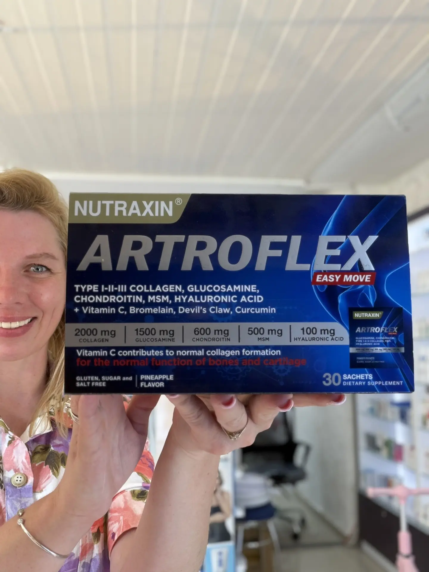 Nutraxin Artroflex Easy Move — комплексная поддержка суставов и связок

Один из самых популярных ком