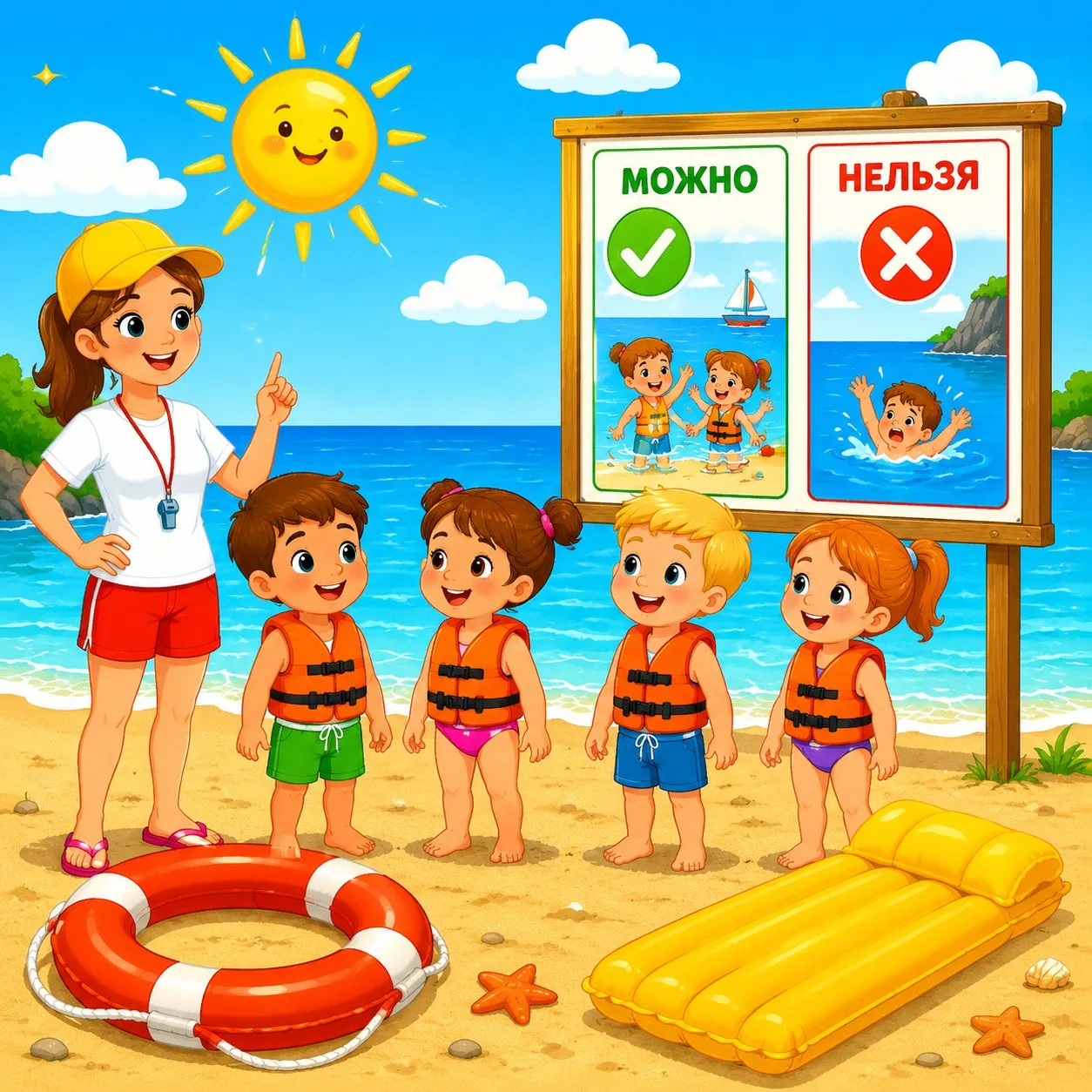 Безопасное лето: пусть вода дарит только радость! 🌊☀️

Дорогие родители! На календаре лето — время 
