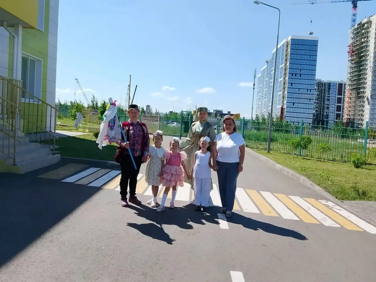🎉🎉Сегодня в нашем детском саду состоялся традиционный татарский праздник Сабантуй. Ребята смогли н