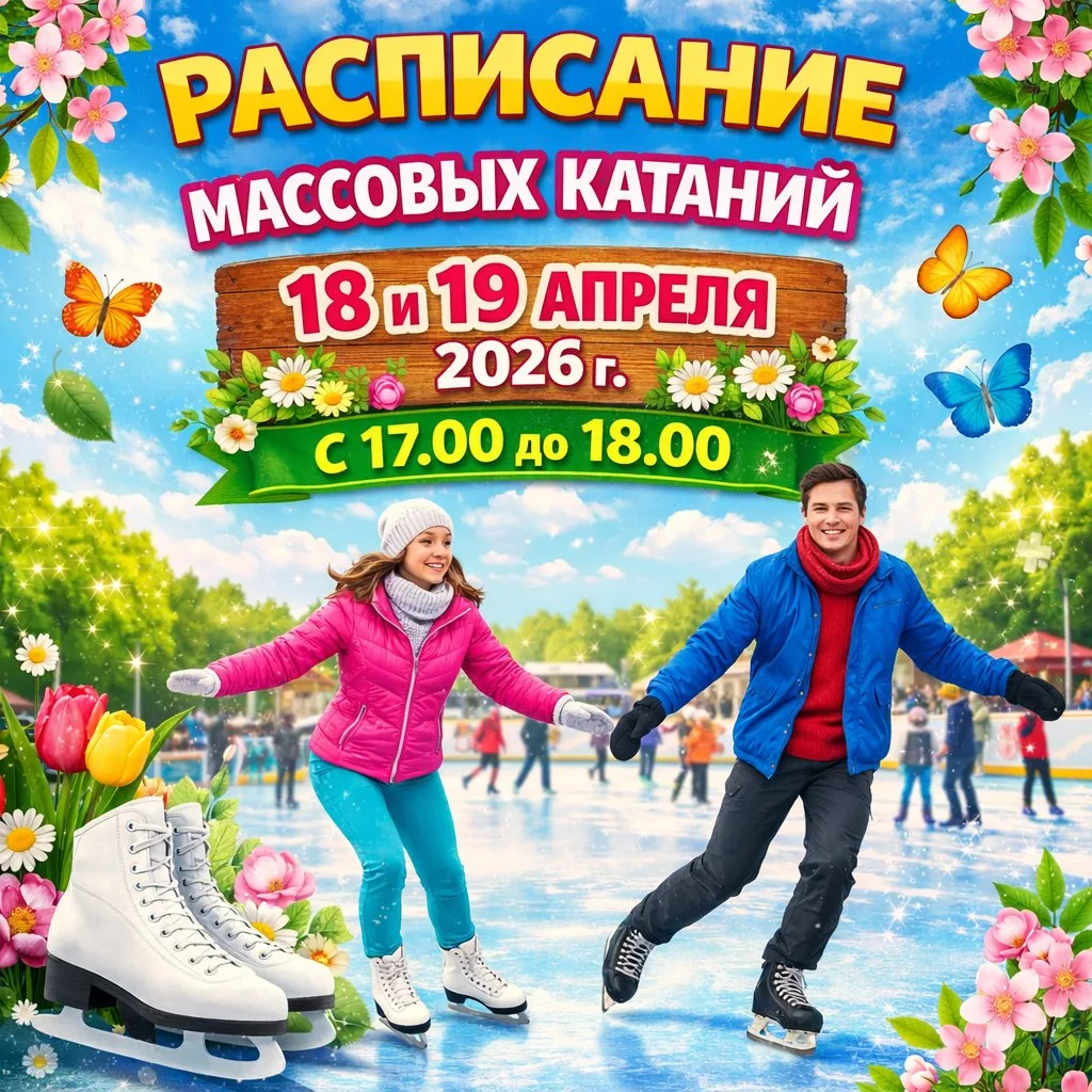 Заключительные массовые катания в этом сезоне 👆👆👆

Стоимость: 
📌 Взрослый 200 руб. 
📌 Детский д
