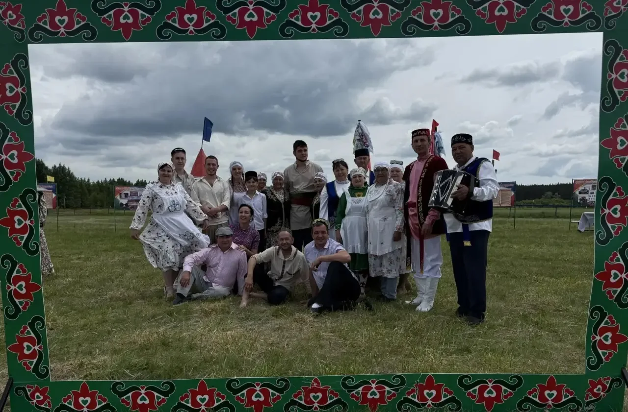 Буа дәүләт драма театры артистлары Буа Сабантуенда🤗