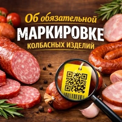 Скоро всех колбасников ждет Честный Знак. Вы готовы?

С 1 сентября 2026 года маркировка готовой мясн