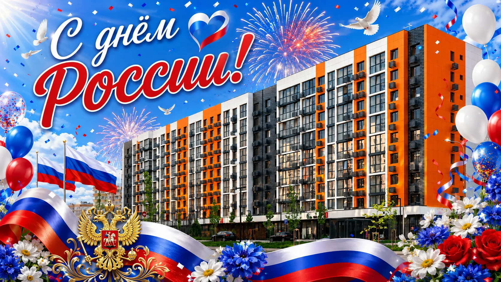 🇷🇺 Дорогие друзья!

Поздравляю вас с Днём России!

Этот праздник-символ единства, силы и любви к н