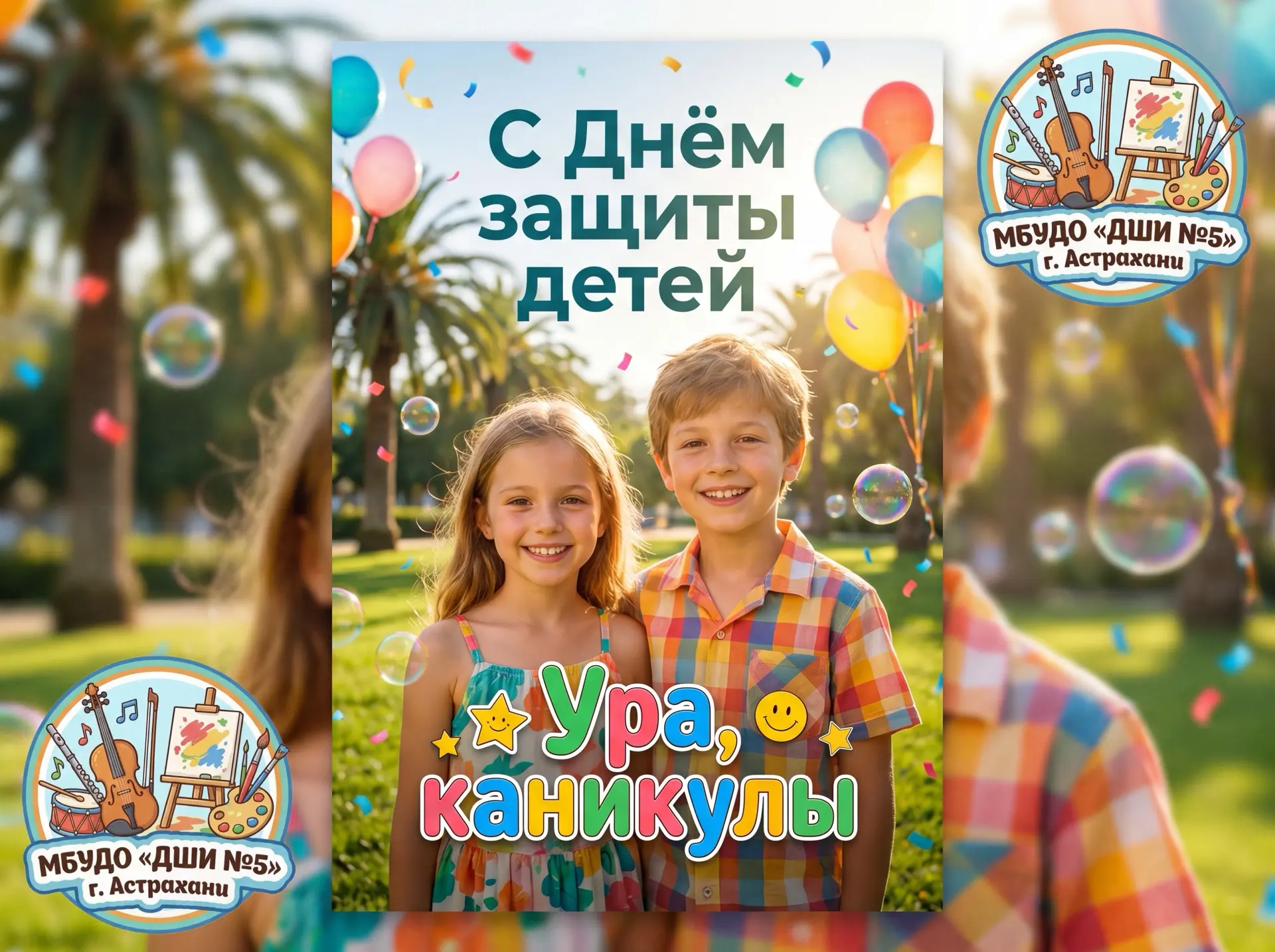Дорогие ребята, уважаемые родители и друзья ДШИ №5 г. Астрахани

Сегодня мы с радостью встречаем лет