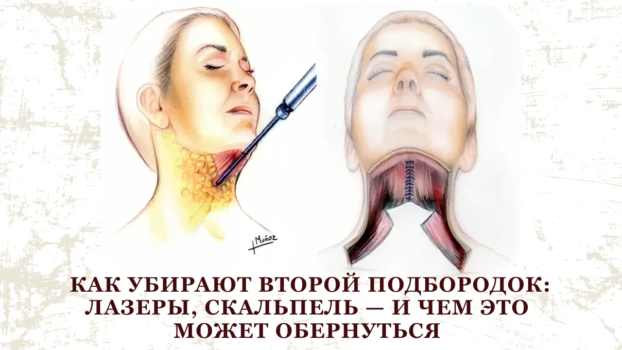 💉 Как убирают второй подбородок: лазеры, скальпель — и чем это может обернуться

Второй подбородок,