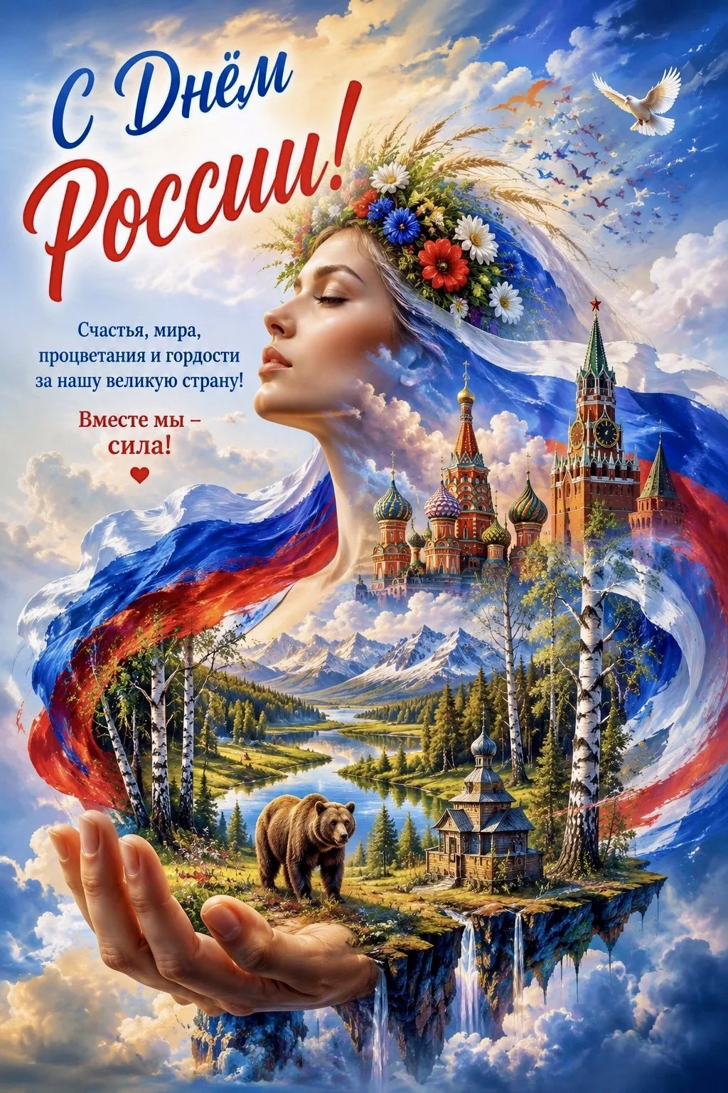 Дорогие родители, коллеги и друзья! 🇷🇺

От всего коллектива нашего детского сада поздравляем вас с