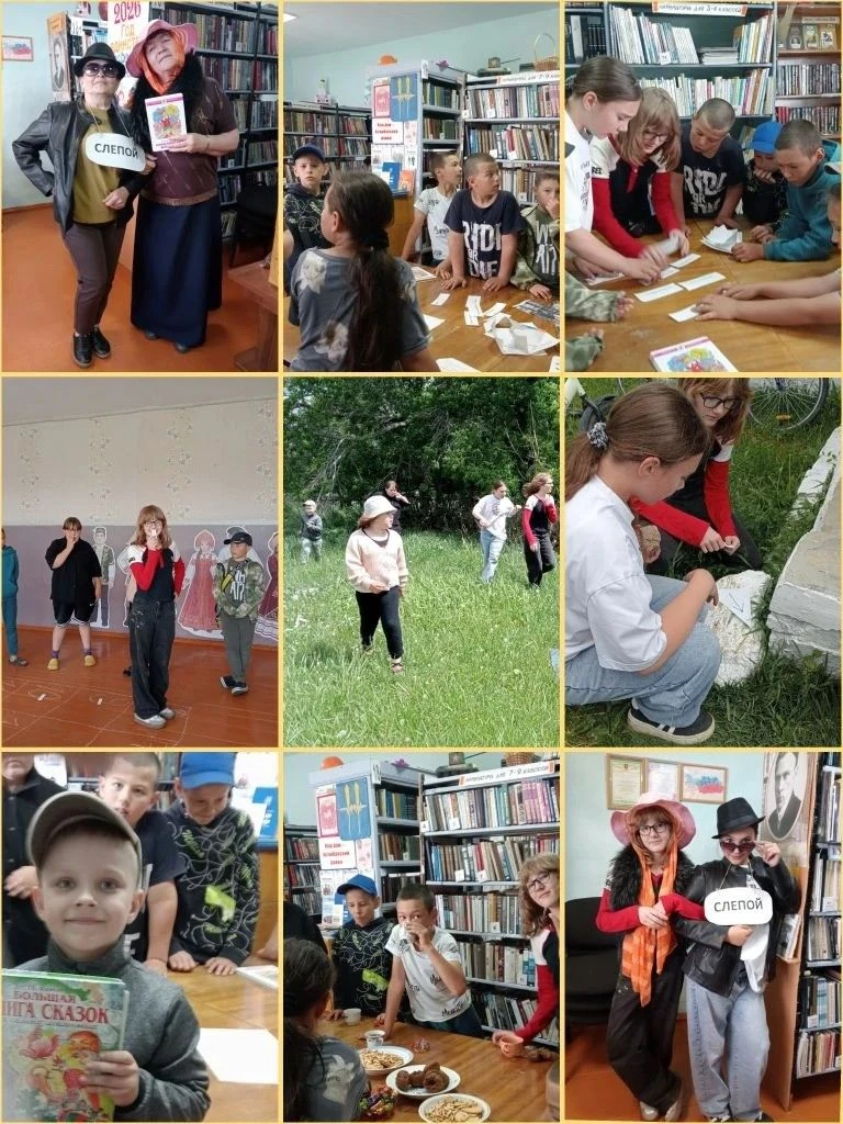 В Куликовской библиотеке совместно с сельским клубом состоялось захватывающее приключение «Буратино 