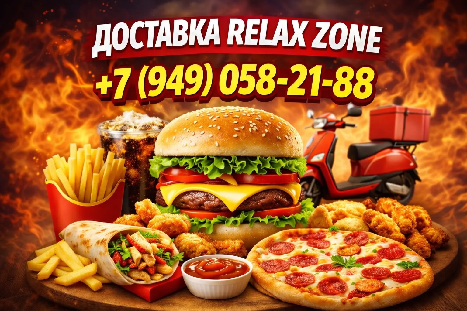 ДОСТАВКА! 🛵

📞 +79490582188
✅ t.me/RelaxZoneF...
🚩 УЛ.ЛЕНИНА 313 (АВТОФАРБА)