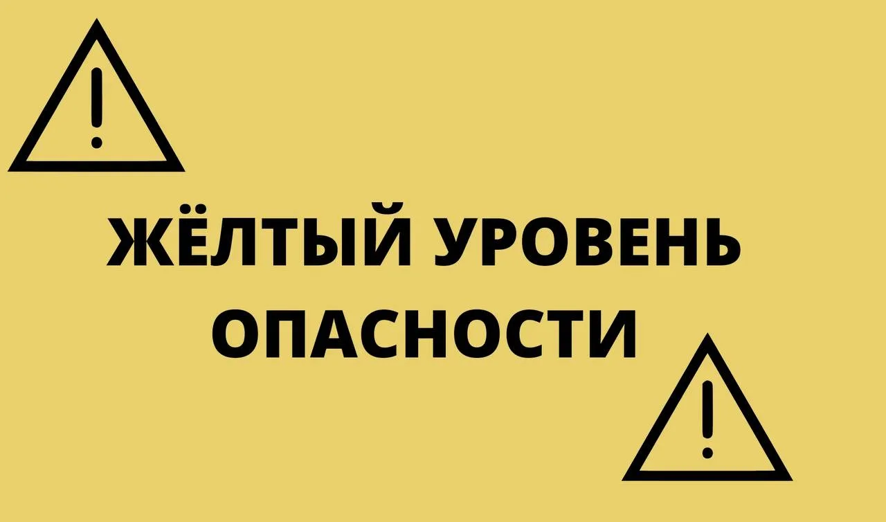 Желтый уровень погодной опасности объявили в Москве и Подмосковье.

Желтый уровень, предупреждающий 