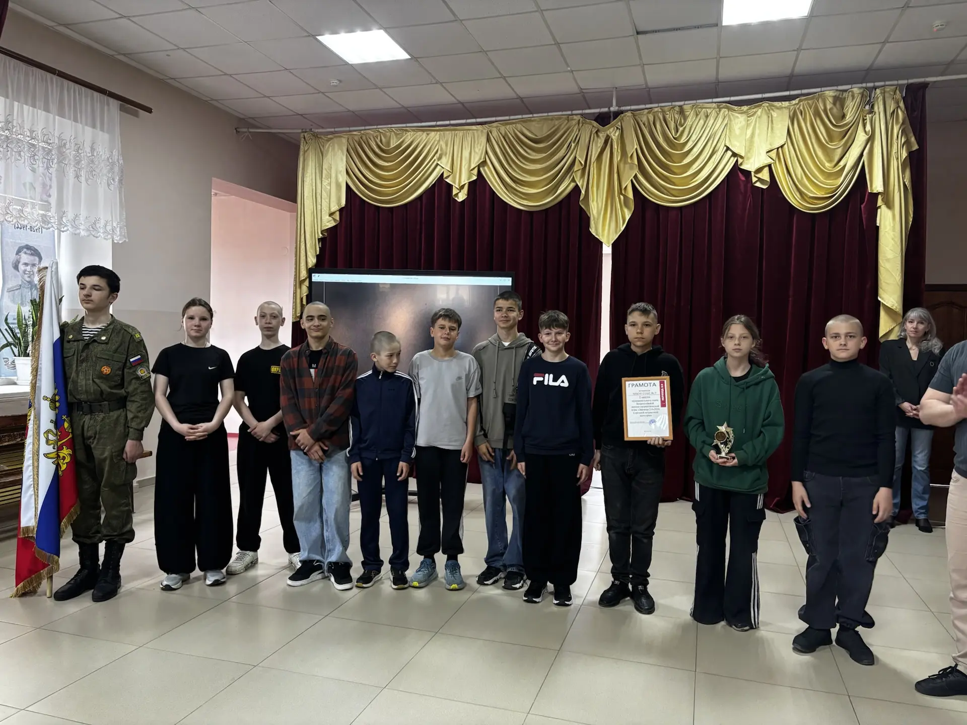 Вперед к победе!

🔥Сегодня наша команда отправилась на краевой этап военной-спортивной игры «Зарниц