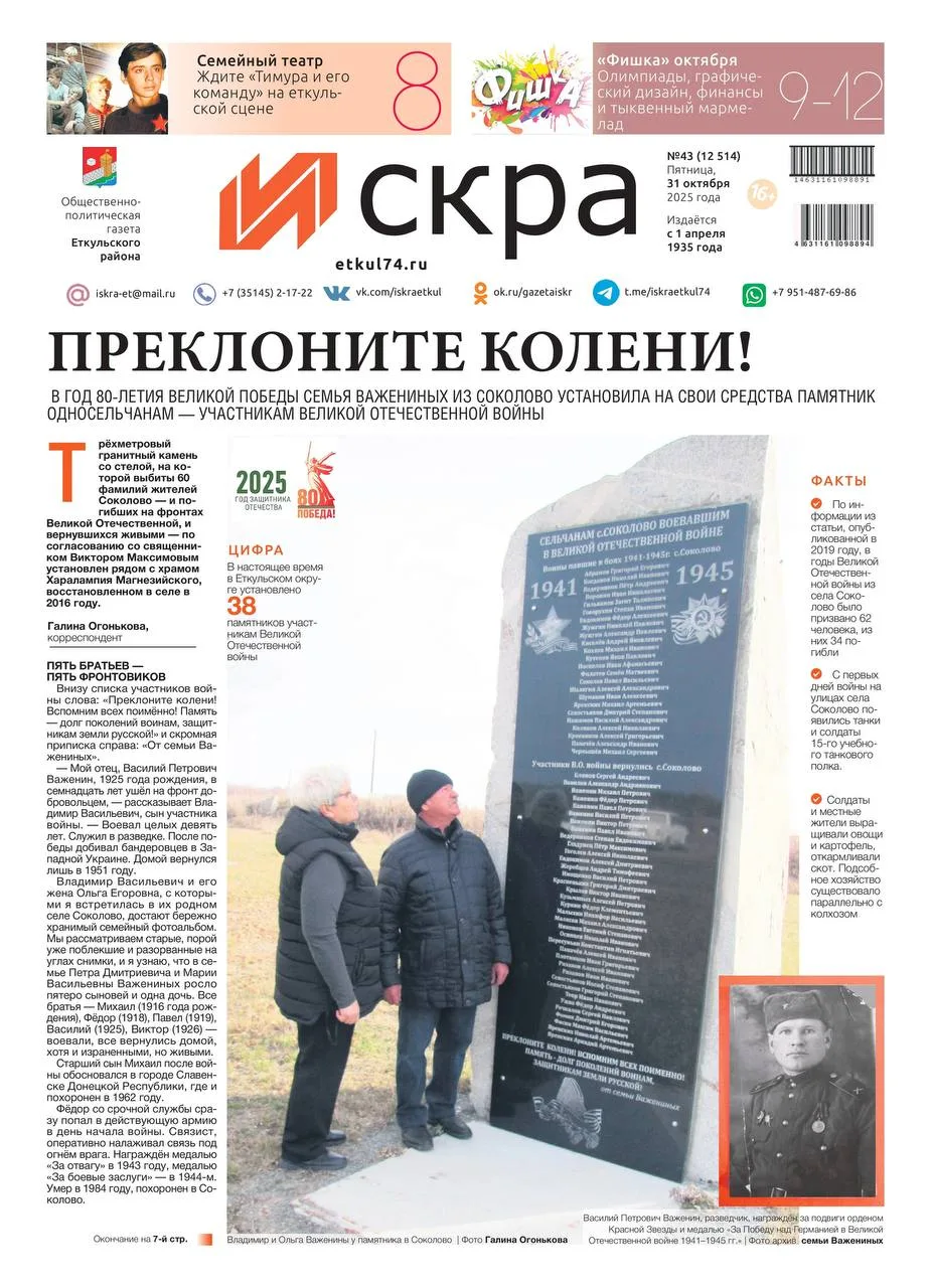 «НОВАТЭК-Челябинск» подвел итоги творческого конкурса в рамках патриотического проекта компании «Ого