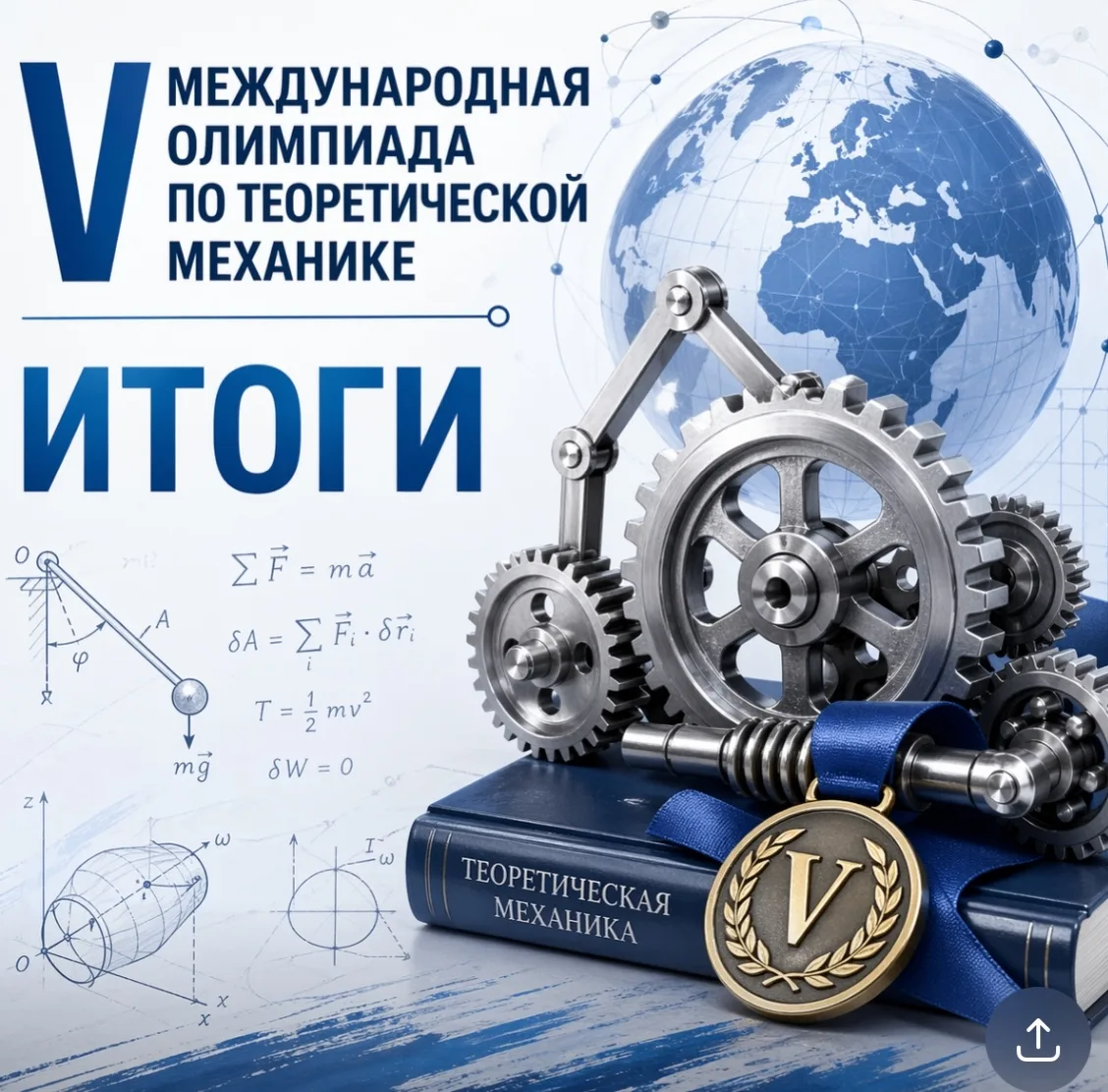V Международная олимпиада по теоретической механике: Когалым в числе лучших! 24 и 25 марта в Государ