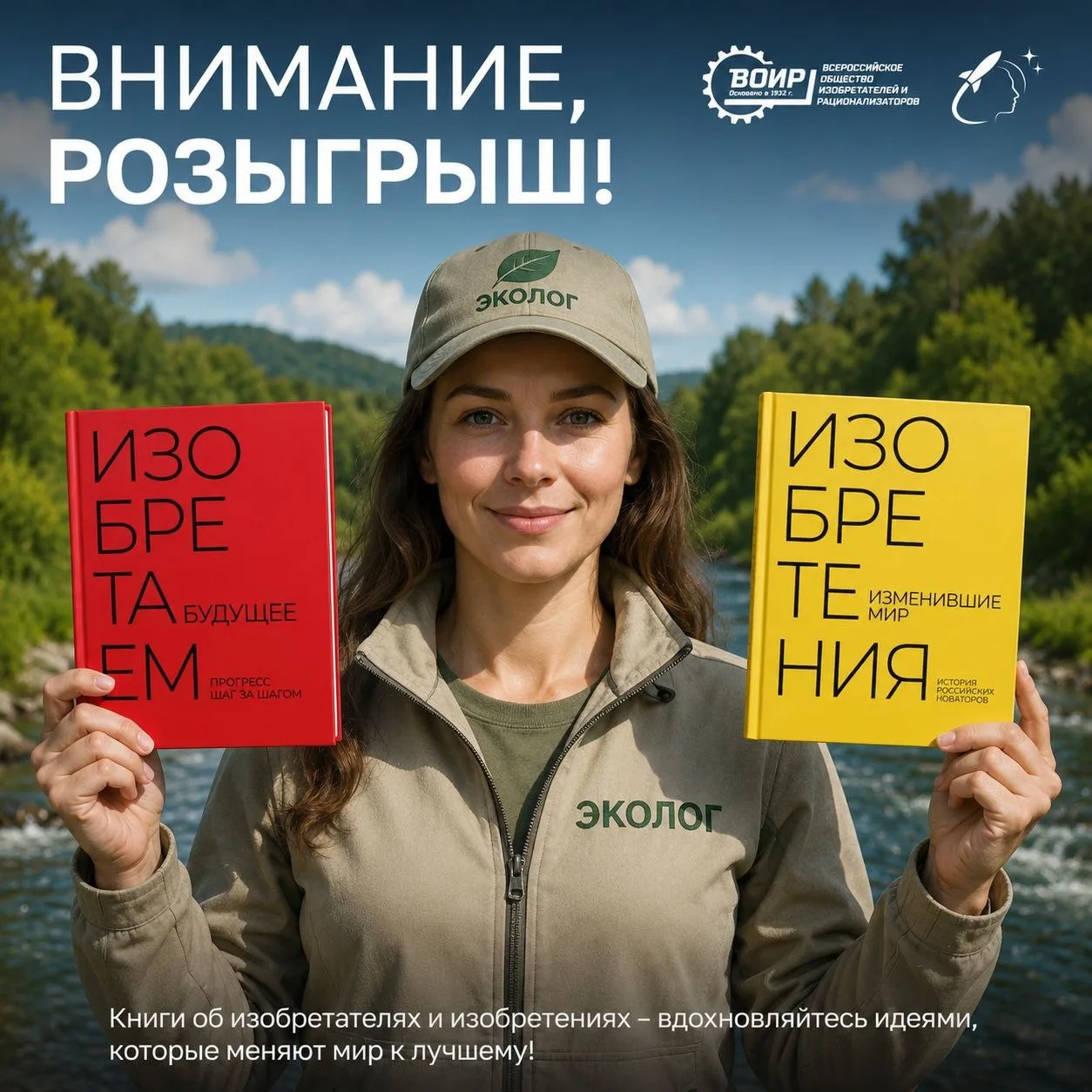 Розыгрыш призов ⚡️

🌳5 июня в России отмечается День эколога.

В преддверии праздника конкурс «Изоб