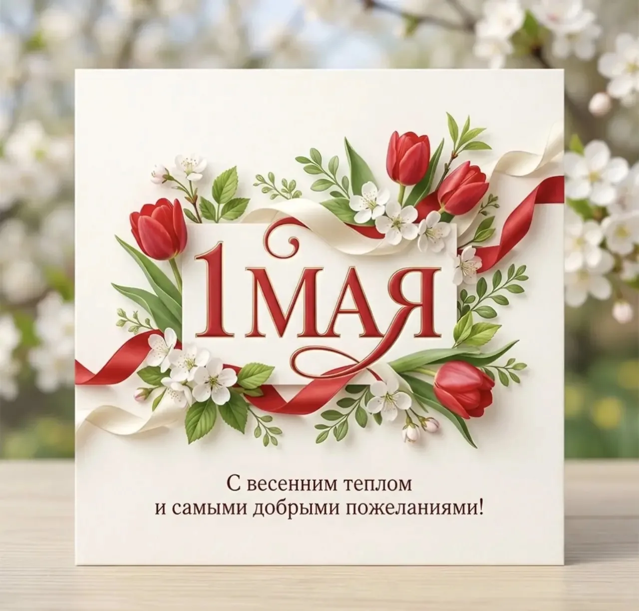 С Первомаем, дорогие друзья! 
Желаем всем солнечного настроения, плодотворного труда и весеннего вдо