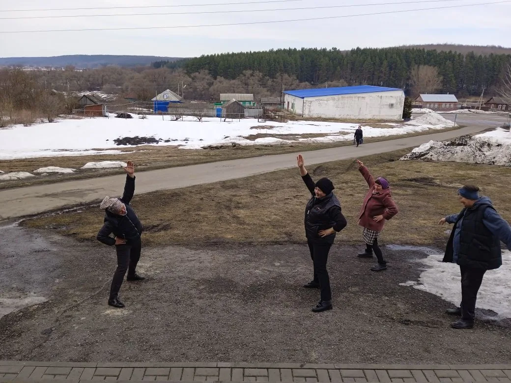 3 апреля жители села Вирга приняли участие в акции "Марш здоровья!" приуроченную  к Всемирному дню з