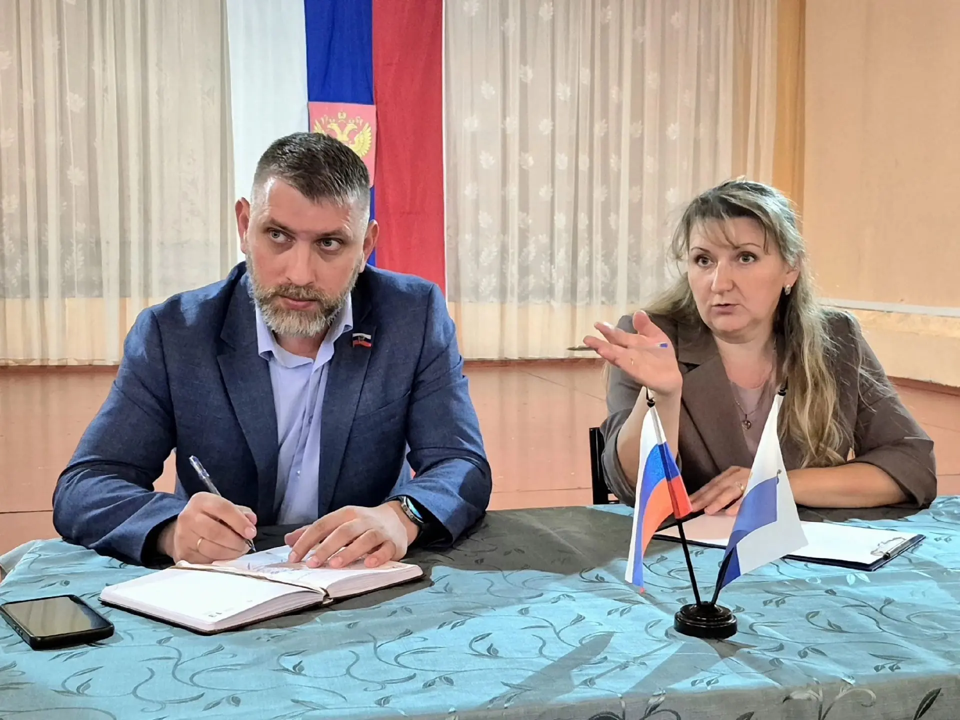 ✨Сегодня вместе с председателем Думы Старорусского округа, членом партии «Единая Россия» Виктором Бу