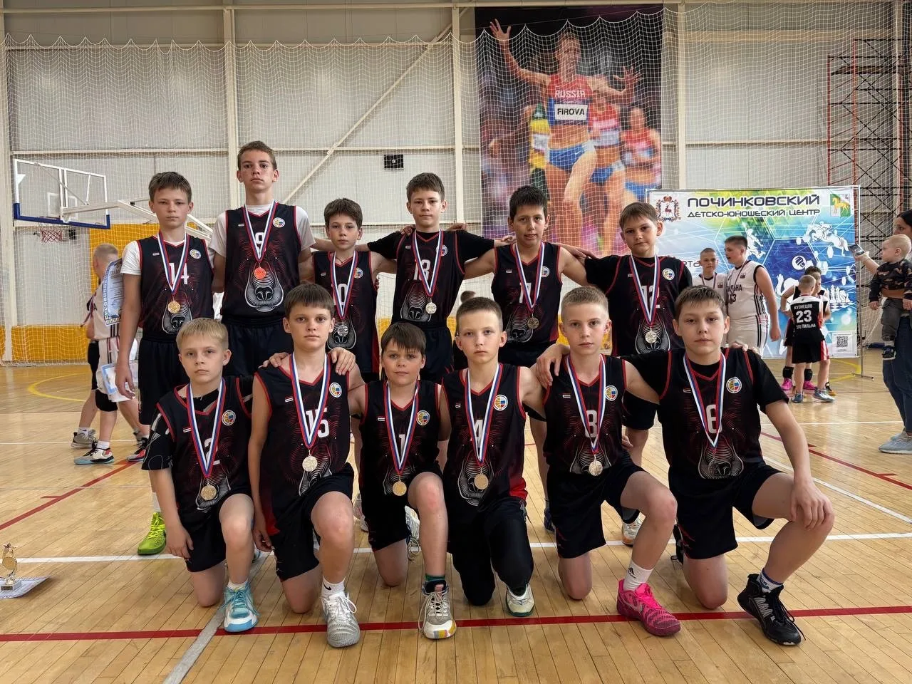 🏀28 мая в с. Починки прошел турнир по баскетболу «Кубок дружбы» среди юношей 2013-2014 г.р., посвящ