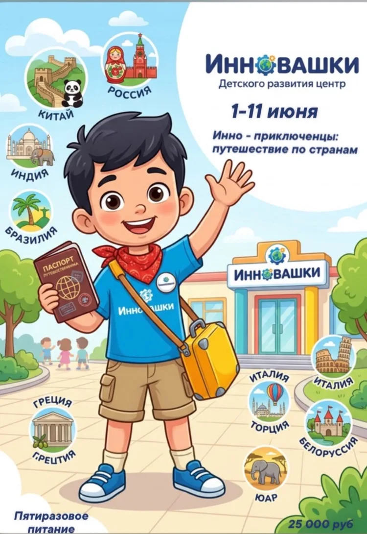 1-11 июня 2026 года. 9 стран с Инно - приключенцами .
Так выглядит идеальное начало лета для вашего 