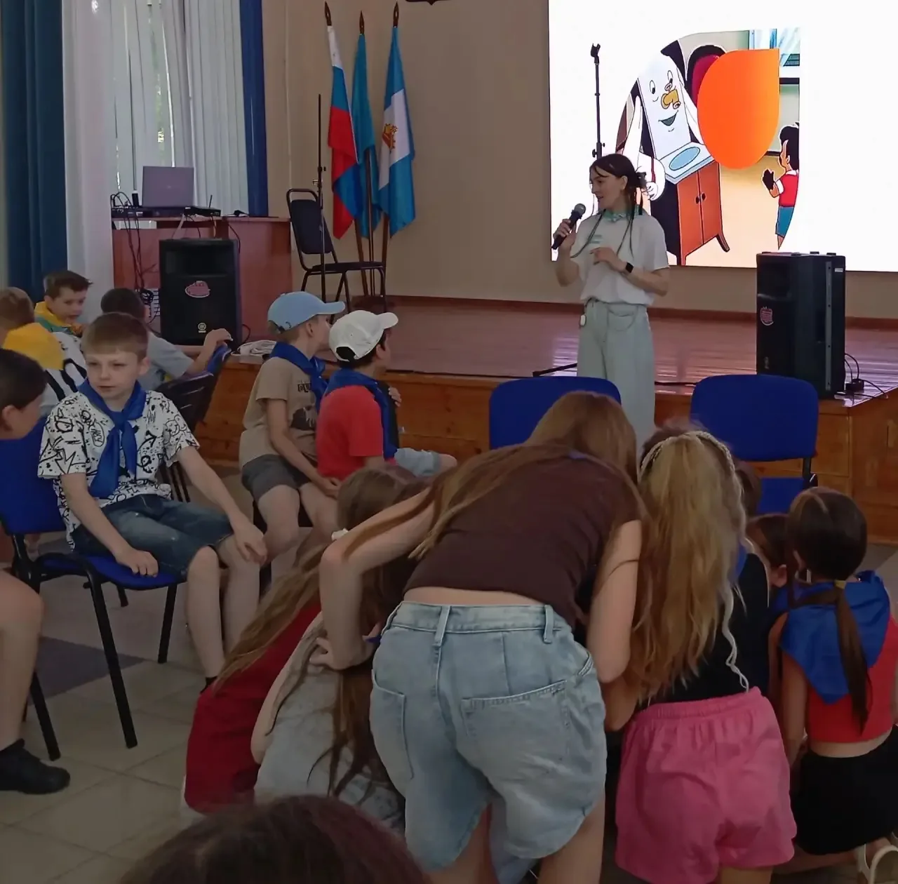 Пятнадцатый день лагеря – День анимации! Он был полон ярких эмоций и увлекательных мероприятий, кото