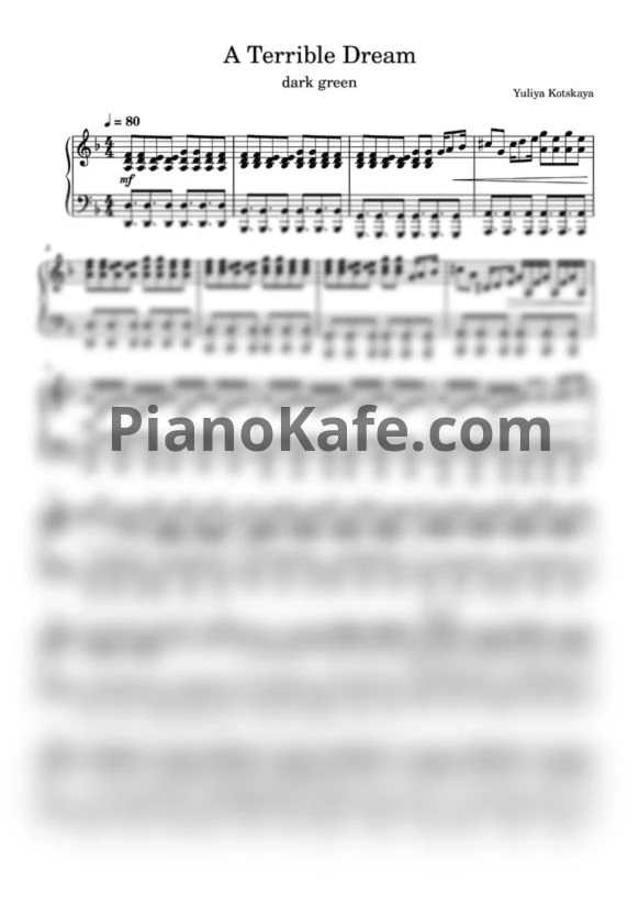 Хит этой недели - Yuliya Kotskaya - A Terrible Dream: https://pianokafe.com/music/yuliya-kotskaya-a-