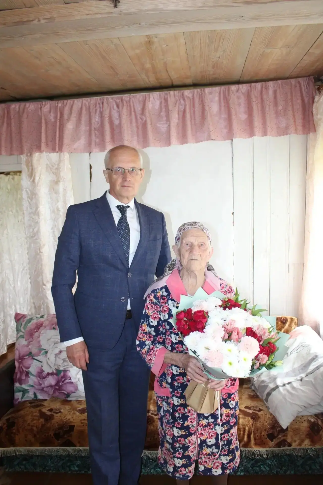 Вчера Екатерине Сергеевне Каторовой из села Шокша Теньгушевского района исполнилось 102 года! Предсе