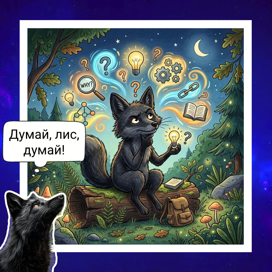 Как задавать вопросы, чтобы думать лучше

🤔 Критическое мышление держится не на ответах, а на воп