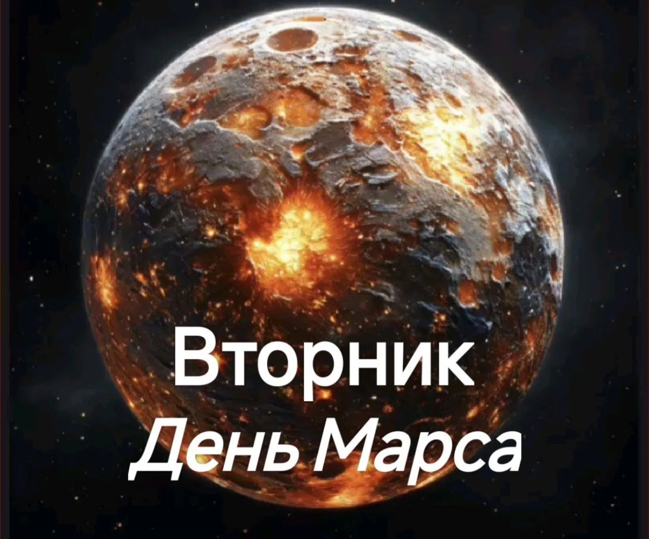 Доброе время всем! 

1️⃣6️⃣.0️⃣6️⃣.2️⃣0️⃣2️⃣6️⃣ -вторник день Марса

🌘 2 лунные сутки (с 04:14 мск)