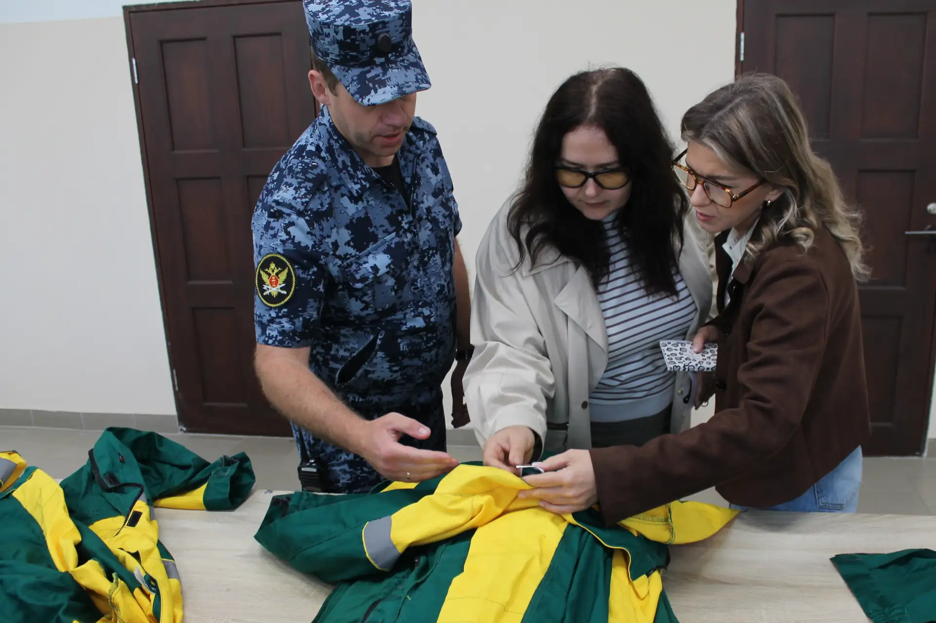 В ИК-4 состоялась рабочая встреча с представителями МКУ «Комсервис» Оксаной Андреевой и Юлией Оденба