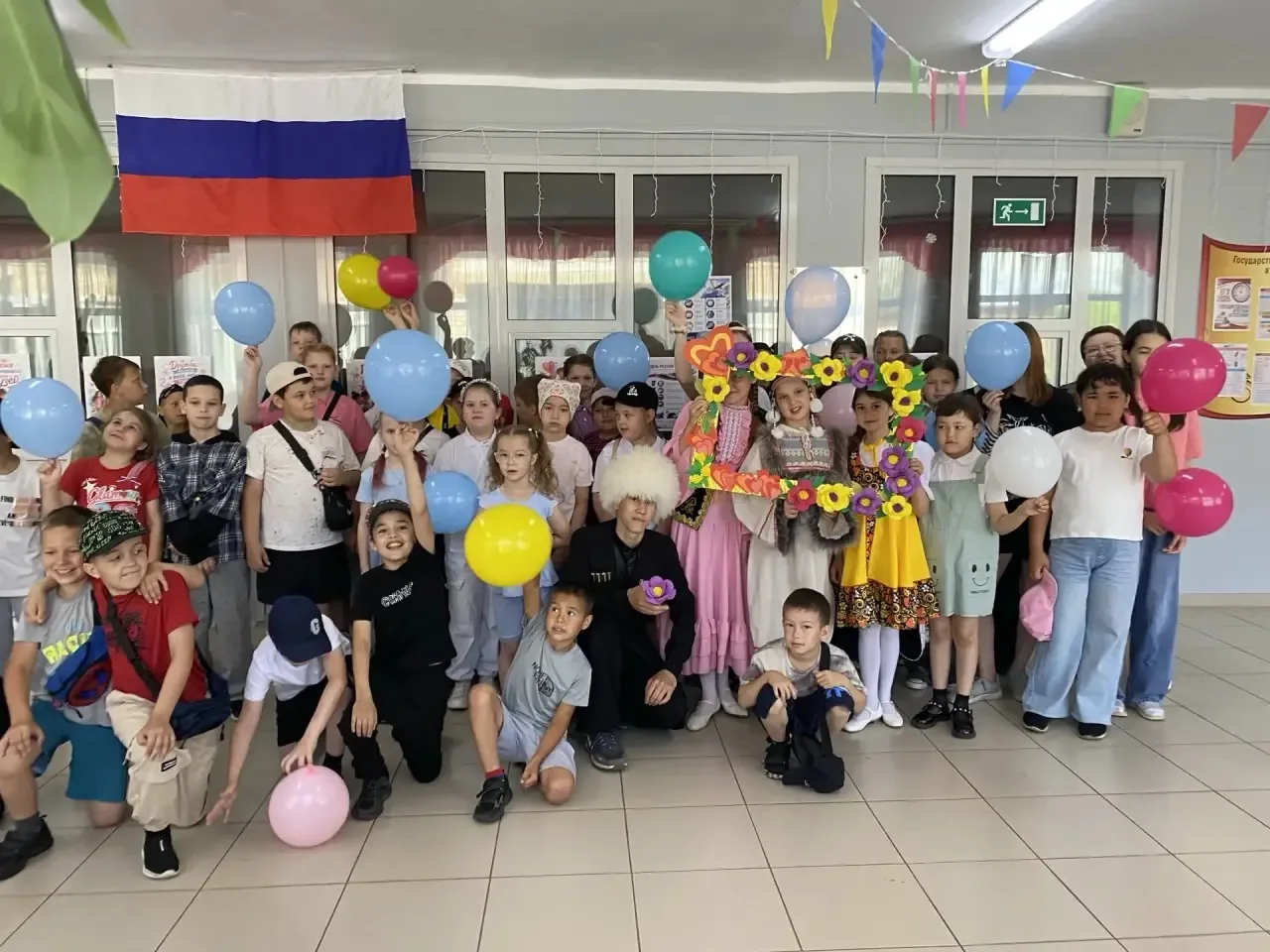 🇷🇺 День России в лагере «Олимпионик»: Миссия «Будь с Россией!» выполнена! 🎉 
12 июня наш лагерь д