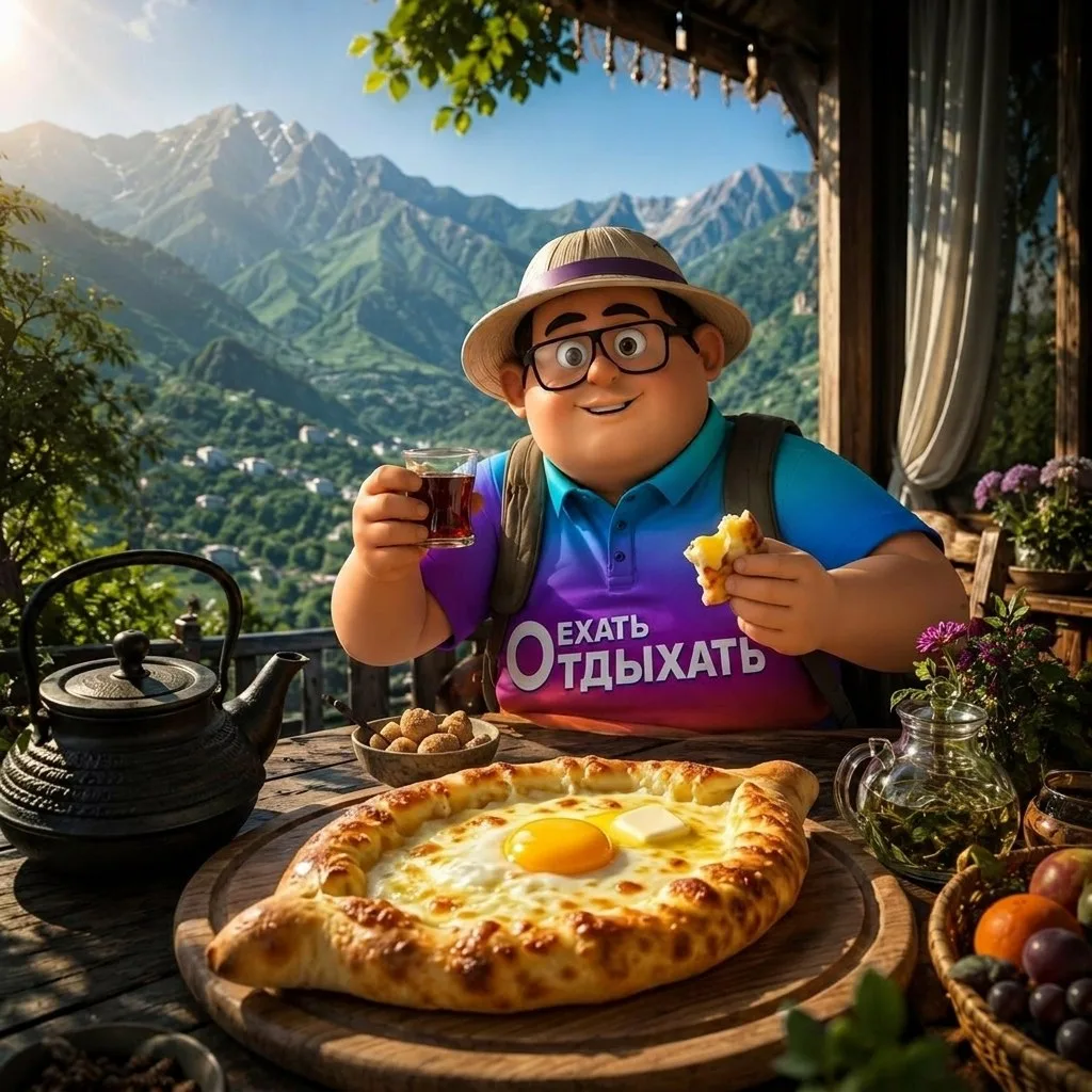 ТУДА, ГДЕ ГОРЫ И ХАЧАПУРИ 🤩

У каждого лета свой аромат. Предлагаем это лето начать с горячим хачап