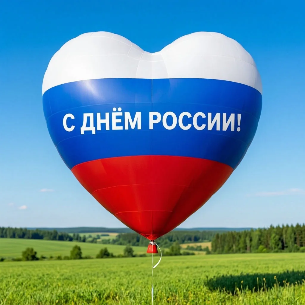 С Днём России! 🇷🇺

Наши бескрайние просторы. 
Наше небо. 
А в каждом сердце — наша любимая страна.