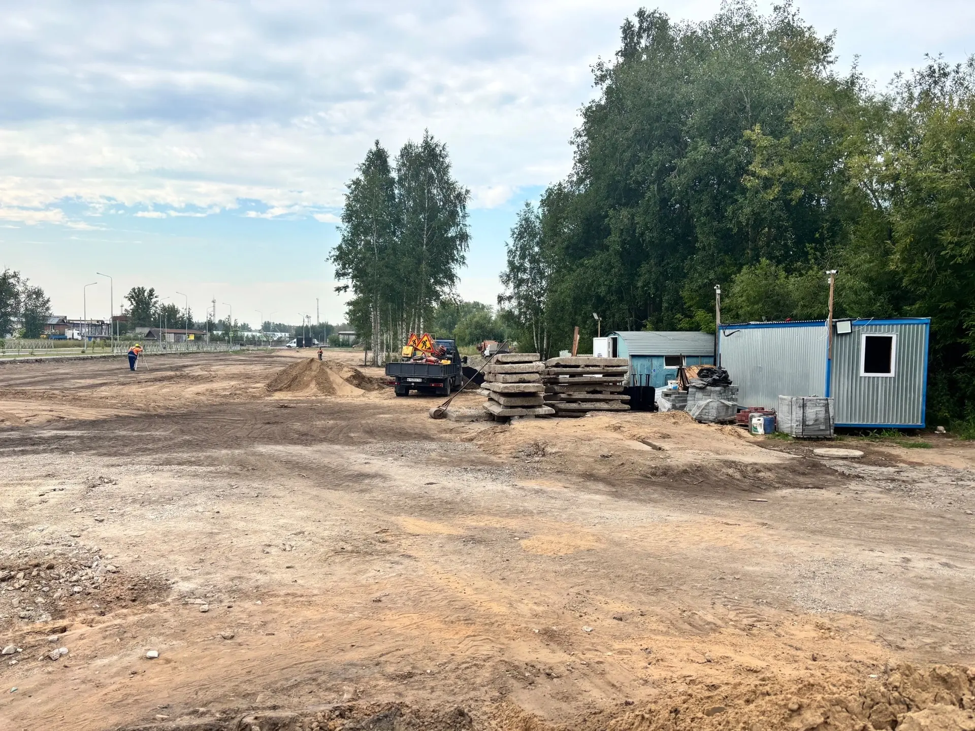 🌳В Краснокамске  начались работы второго этапа благоустройства сквера «Звездный» — проекта, который