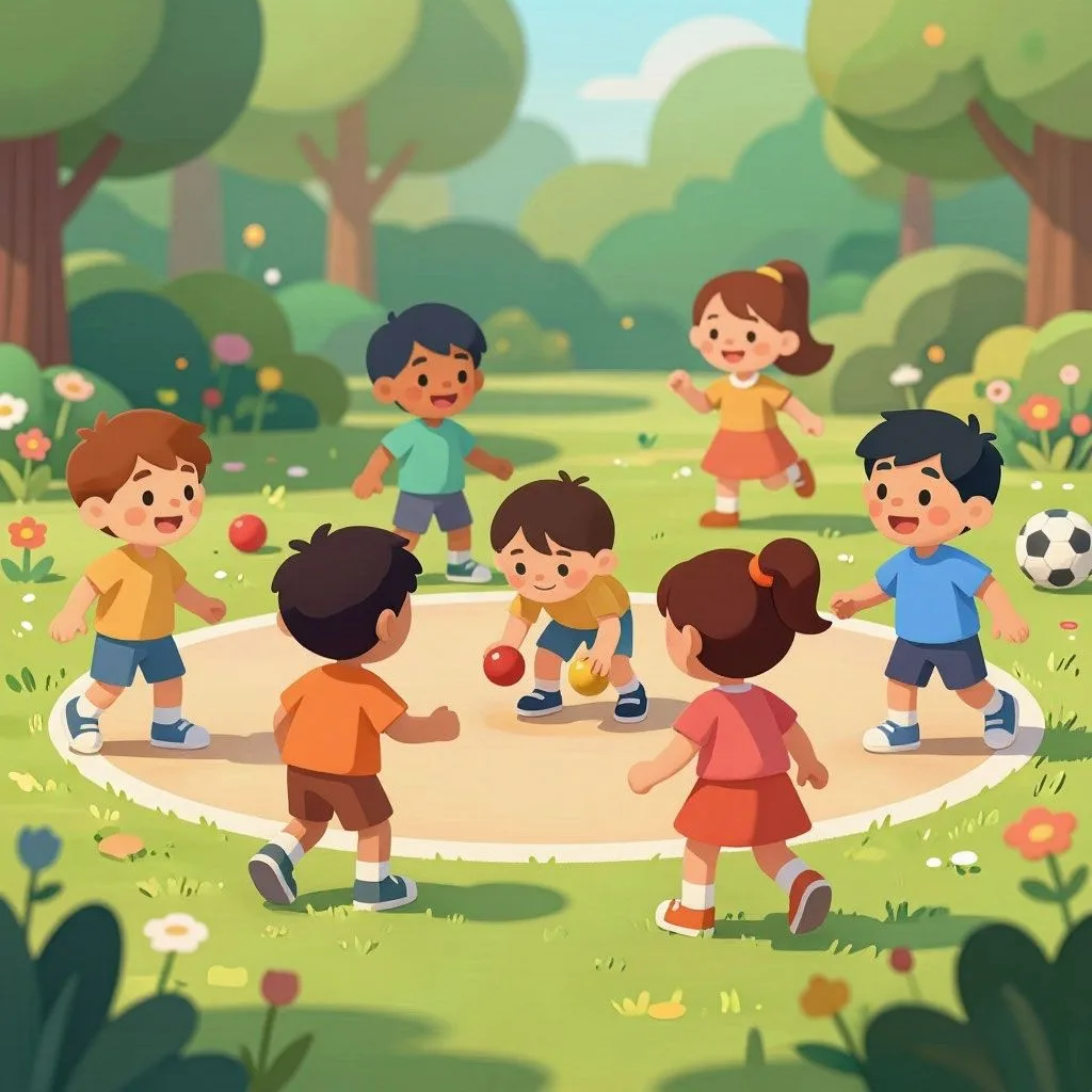 ☀️🌤️ Летние дворовые игры для дошкольников: весело и с пользой! 🌾👶Лето — идеальное время, чтобы в