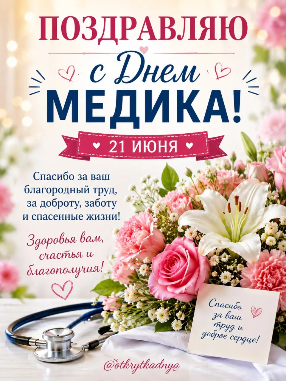 С днем медика! 💐

Выбрать открытку 💌