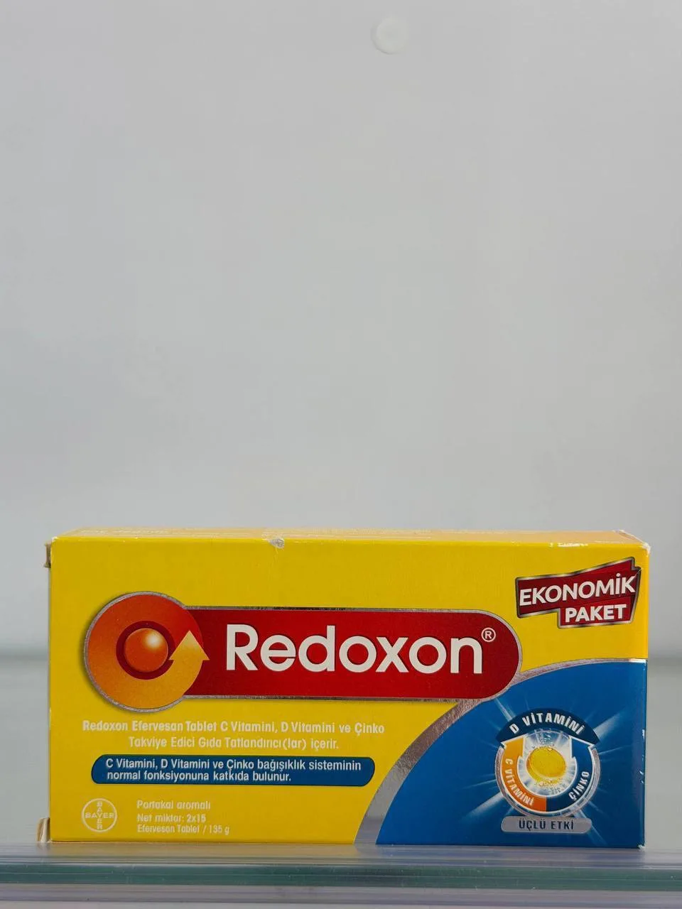 Redoxon C + D + Zinc
Комплекс для укрепления иммунной системы.

Содержит:
• витамин C
• витамин D
• 