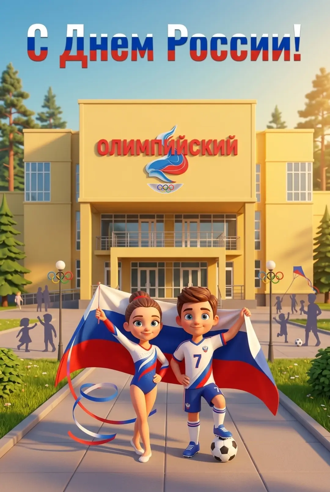С Днём России! 🇷🇺

Наша страна — это большая и сильная команда, наша сила — в единстве, а главные 