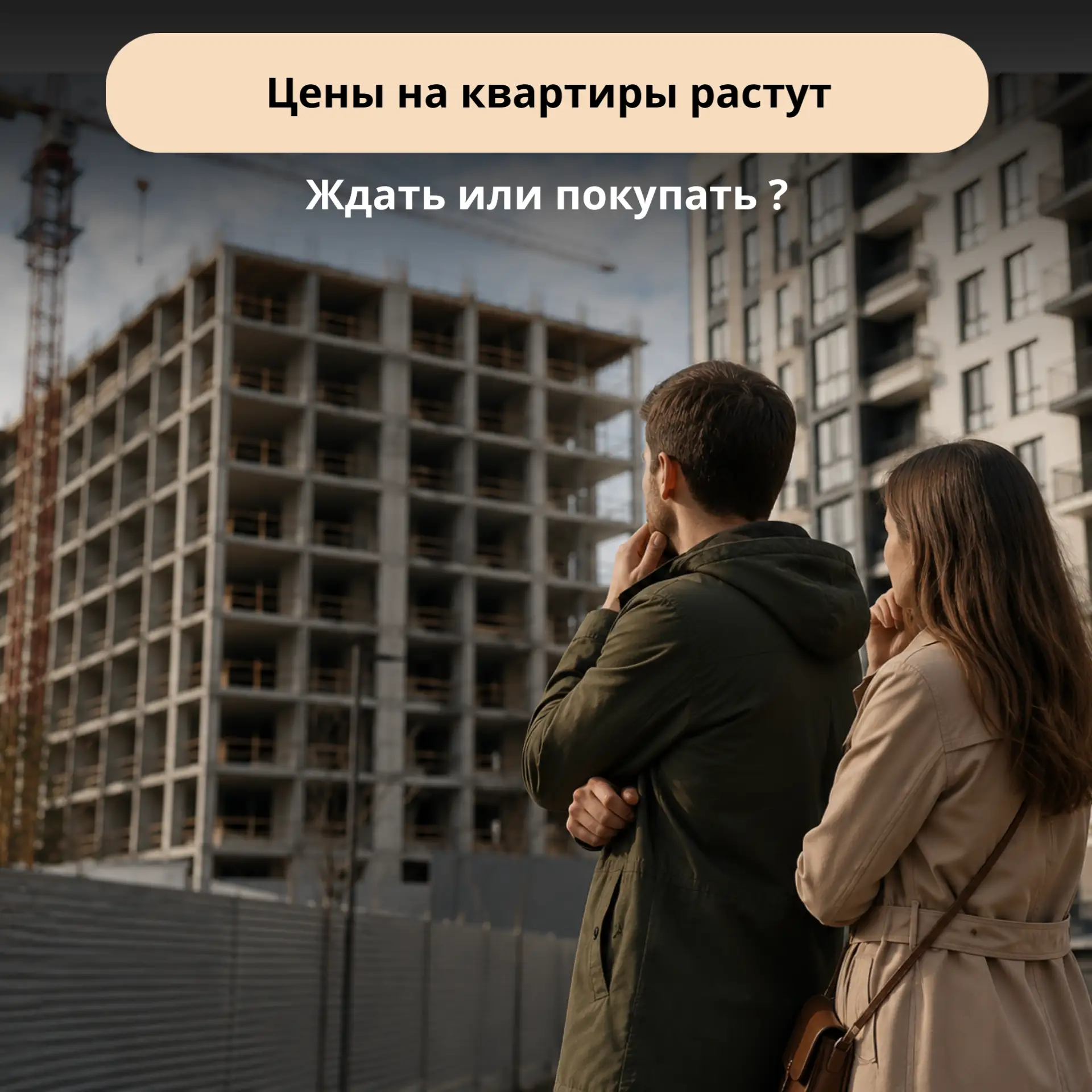 ❓Цены на квартиры растут. Ждать или покупать

Практически каждый день приходят новости о повышении ц