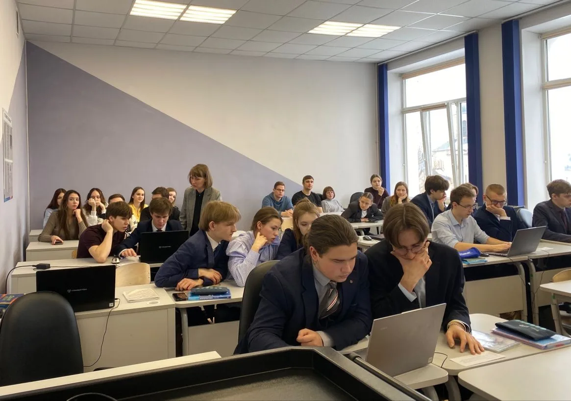 27 февраля Лицей принимал в своих стенах будущих учителей.

Студенты физико-математического факульте