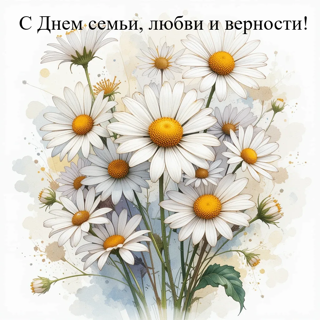 С Днём семьи, любви и верности! 🫶
🙌Сегодня, 8 июля, мы отмечаем особенный праздник — День семьи, л
