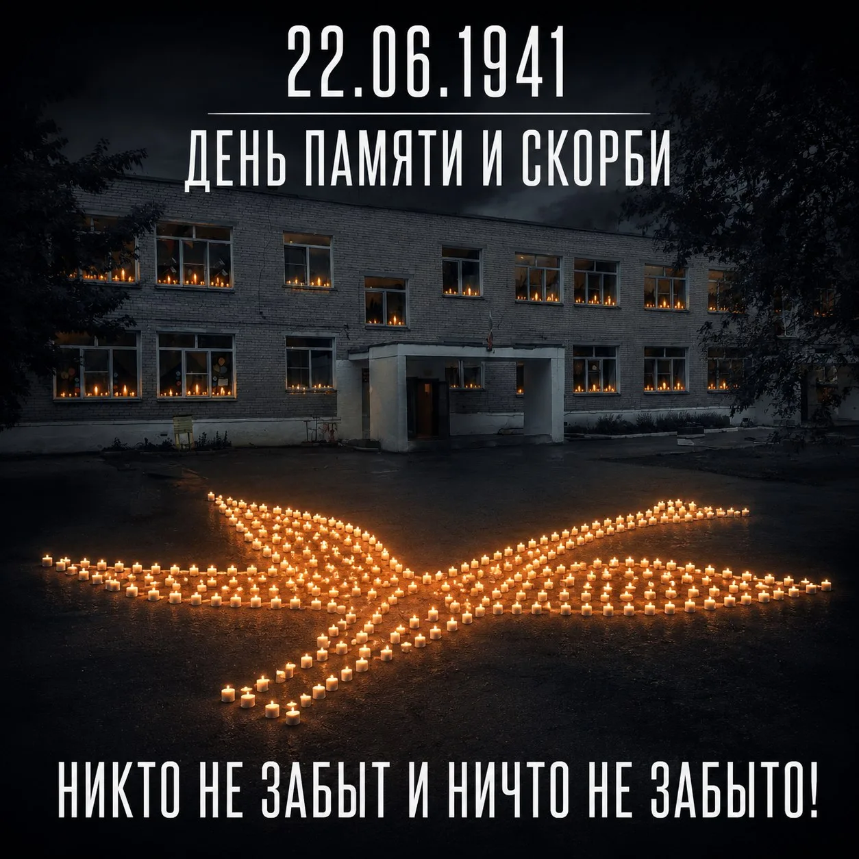 🕯️ 22 июня. Помним. Скорбим. Гордимся.
Этот день навсегда останется в наших сердцах. Пусть над наши